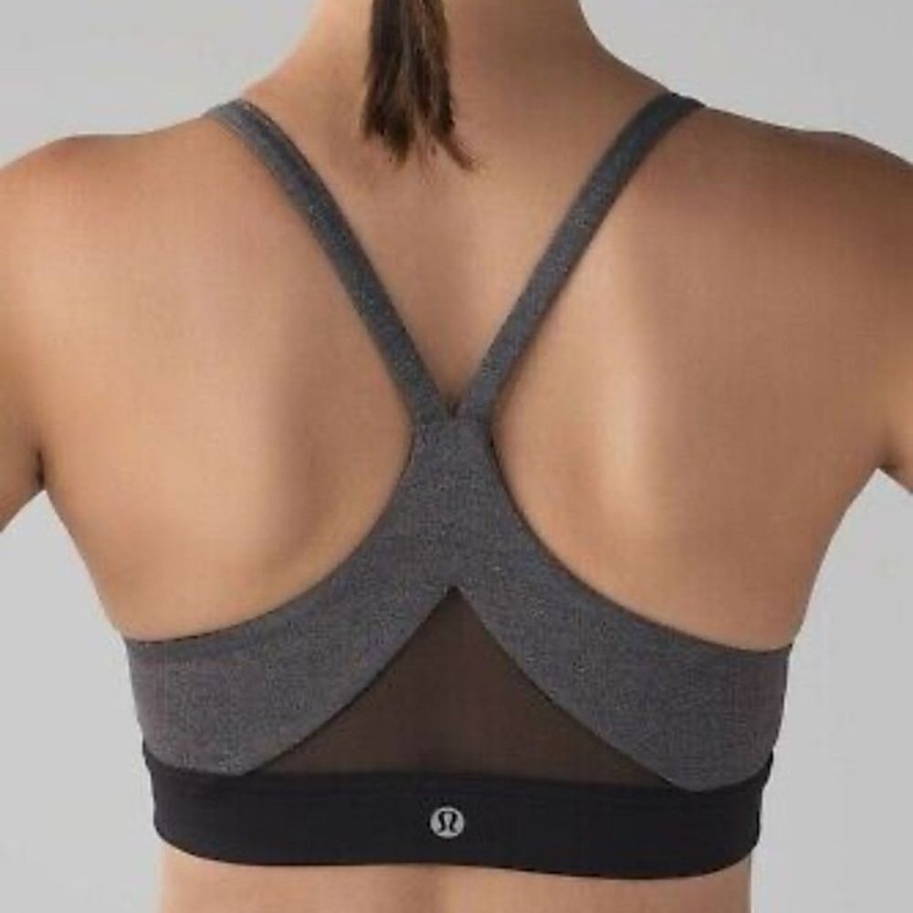 Lululemon Train Times Bra Training Performance Black Size 2